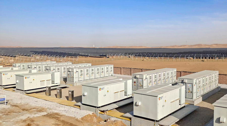 内蒙古阿拉善乌兰布和20MW/40MWh光储项目